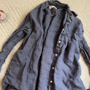 Everlane linen button down